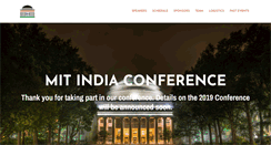 Desktop Screenshot of mit-india-conference.com