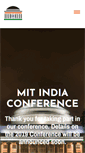 Mobile Screenshot of mit-india-conference.com
